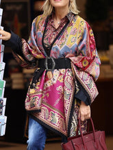 Load image into Gallery viewer, Fashion Print Ladies Shawl Top
