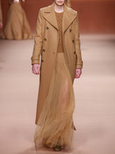Load image into Gallery viewer, Double-Breasted Long Women's Coats
