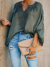 Load image into Gallery viewer, Fashion Lady Blouse With Pearl Decoration
