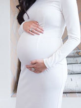 Load image into Gallery viewer, Comfortable Loose and Elegant Maternity Dress for Autumn
