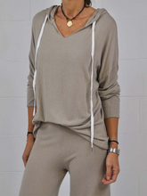 Load image into Gallery viewer, Casual Loose Hooded Women's Suit
