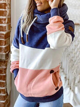 Load image into Gallery viewer, Color Block Sports Head Women's Tops
