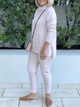 Load image into Gallery viewer, Casual Lapel Loose Solid Color Sweater
