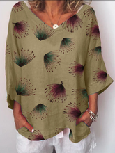 Load image into Gallery viewer, Women's Cotton-Blend Printed Casual Suit
