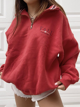 Load image into Gallery viewer, Womens Casual Standing Collar Loose Sweatshirt
