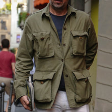 Load image into Gallery viewer, Casual Multi-pocket Men's Jacket
