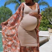 Load image into Gallery viewer, Plus Size Sexy Slim Sweat Maternity Dress
