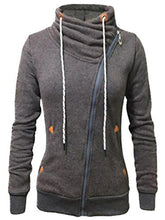 Load image into Gallery viewer, High Neck Casual Hooded Top
