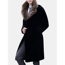 Load image into Gallery viewer, Men's Midi Coat Warm Slim Wool Coat Trench Coat
