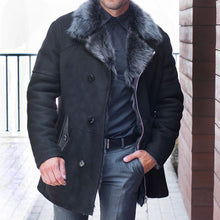 Load image into Gallery viewer, Fashion Jacket with Plush Lapel

