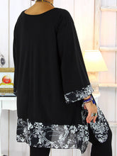 Load image into Gallery viewer, Fashion Lace Round Neck Top
