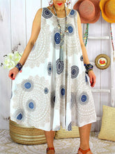 Load image into Gallery viewer, Bohemian Sleeveless Casual Dress
