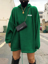 Load image into Gallery viewer, Hooded Sports Casual Loose Women's Tops

