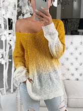 Load image into Gallery viewer, Deep V-Neck Color Matching Fashion Women's Top
