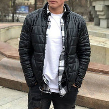 Load image into Gallery viewer, Men's Solid Color Warm and Comfortable Coat
