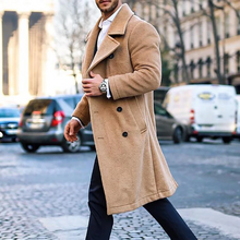Load image into Gallery viewer, Fashionable Double Breasted Lapel Coat

