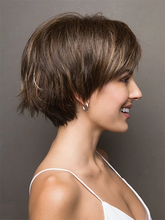 Load image into Gallery viewer, Brown Fluffy Natural Fashion Wig

