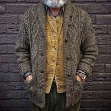 Load image into Gallery viewer, Coarse Knit Vintage Men's Cardigans
