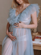 Load image into Gallery viewer, Maternity Gown Dress Chiffon Dress Photography
