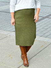 Load image into Gallery viewer, Maternity Fashion Casual Slim Solid Color Knit Skirt
