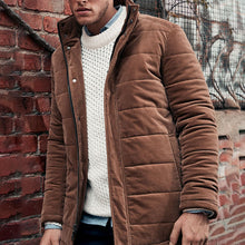 Load image into Gallery viewer, Autumn And Winter Thick Zipper Men&#39;s Coat
