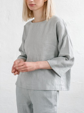 Load image into Gallery viewer, Comfortable Soft Linen Ladies Suit
