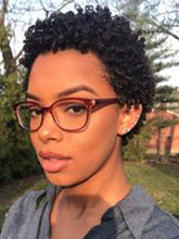 Load image into Gallery viewer, Black Fluffy Fashion Chemical Fiber Wig
