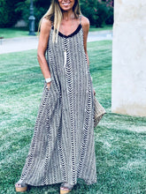 Load image into Gallery viewer, Women's Sling Print Dress
