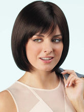 Load image into Gallery viewer, Air Bangs Brown Gradient Rose Mesh Wig
