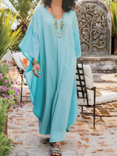 Load image into Gallery viewer, Women's Pure Color Temperament Casual Dress

