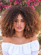 Load image into Gallery viewer, Brown Chemical Fiber High Temperature Yarn Wig
