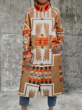 Load image into Gallery viewer, Women's Autumn and Winter Color Matching Printed Padded Coat
