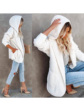 Load image into Gallery viewer, Elegant Casual Knit Cape with Fur Collar
