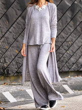 Load image into Gallery viewer, Fashion Loose Solid Color Ladies Three-piece Suit
