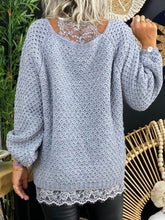 Load image into Gallery viewer, Autumn and Winter Warm Lace Ladies Sweater
