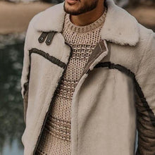 Load image into Gallery viewer, Fashion Plush Lapel Jacket
