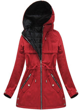 Load image into Gallery viewer, Hooded Double-Sided Women's Coats
