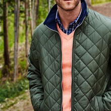 Load image into Gallery viewer, Casual Small Stand-Up Collar Business Men's Cotton Jacket
