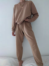 Load image into Gallery viewer, Autumn and Winter Solid Color Casual Suit
