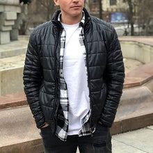 Load image into Gallery viewer, Men's Solid Color Warm and Comfortable Coat
