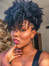 Load image into Gallery viewer, Black Curly Hair Small Volume Fluffy Natural Fashion Wig
