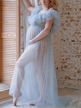 Load image into Gallery viewer, Maternity Gown Dress Chiffon Dress Photography
