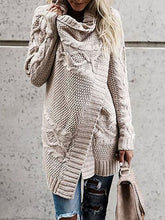 Load image into Gallery viewer, Fashion Women Long Sleeve Shawl Sweater
