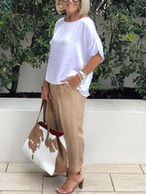 Load image into Gallery viewer, Cotton And Linen Breathable Leisure Women's Suit
