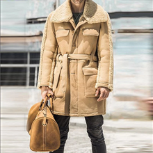 Load image into Gallery viewer, Casual Lapel Pockets Long Sleeve Overcoat
