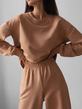 Load image into Gallery viewer, Sports Round Neck Cotton Women's Suits
