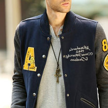 Load image into Gallery viewer, Casual Plus Size Sports Baseball Uniform Men's Coat
