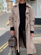 Load image into Gallery viewer, Fashion Lapel Solid Color Casual Long Coat
