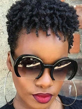 Load image into Gallery viewer, Black Wool Curly Chemical Fiber Wig
