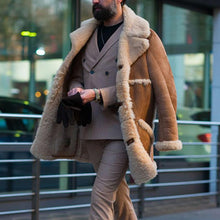 Load image into Gallery viewer, Fashion Cotton Thicken Wide Lapel Plain Jacket
